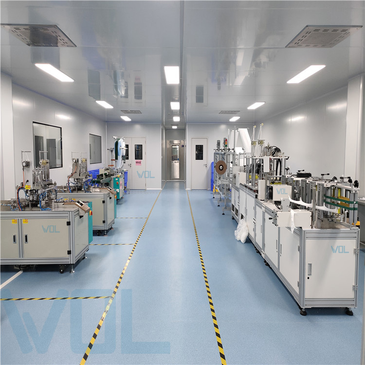 祝贺广东某公司医用口罩生产车间顺利投入生产!